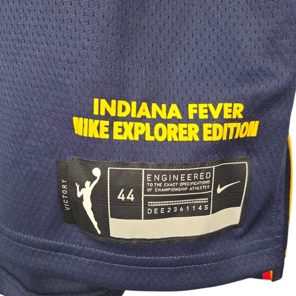 Indiana Fever Bonner 25 WNBA Jersey Womens Medium Blue Nike Explorer Edition New - Picture 7 of 11